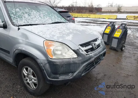 2002 Honda Cr-V Ex из США, поврежденный, VIN JHLRD78812C044690